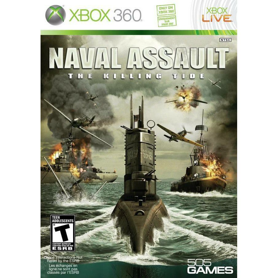XBOX 360 - Naval Assault The Killing Tide