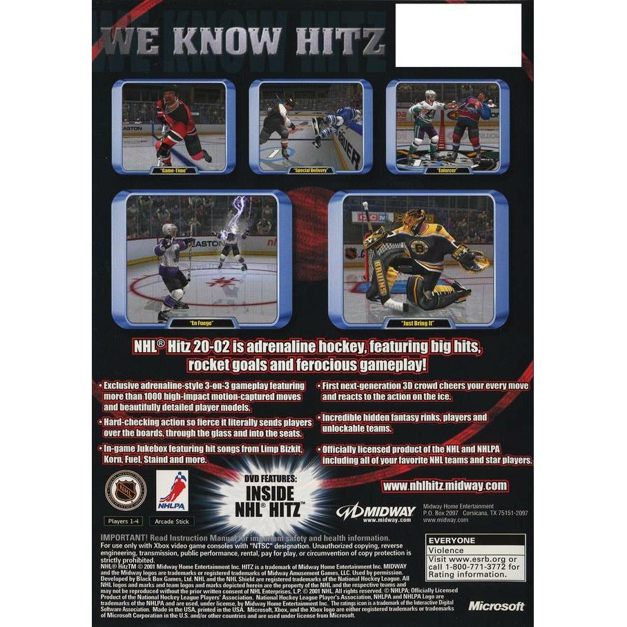 XBOX - NHL Hitz 20-02