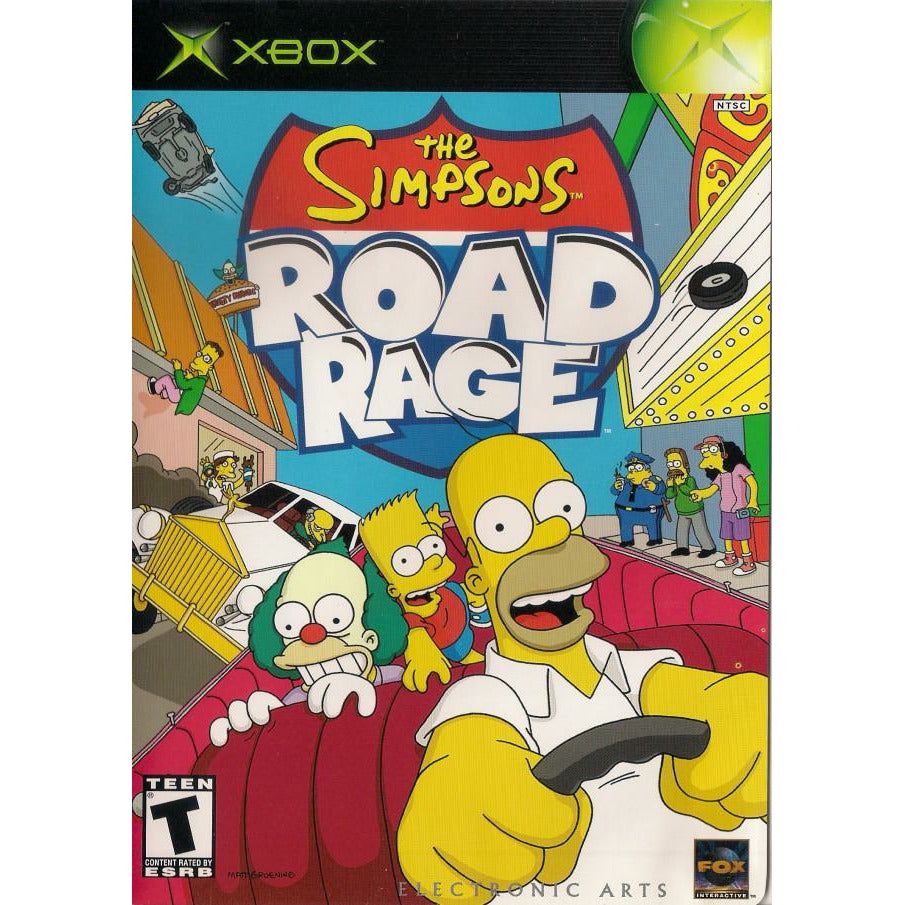 XBOX - Les Simpsons Road Rage