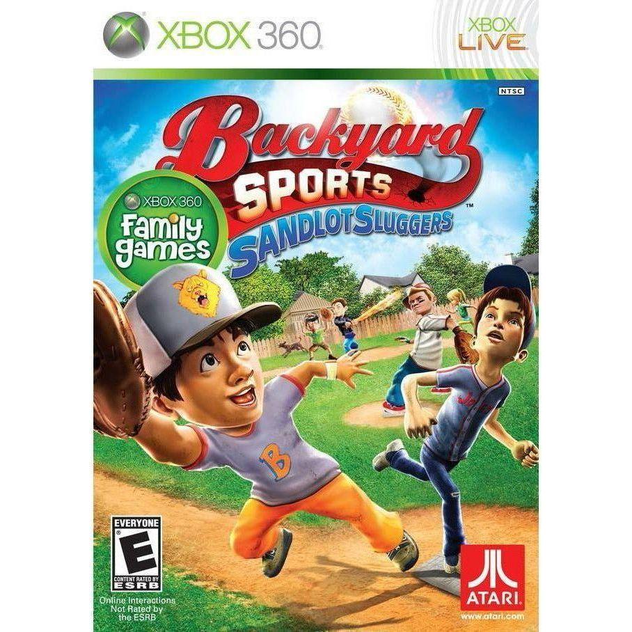 XBOX 360 - Sluggers de terrain de sable de sports d'arrière-cour