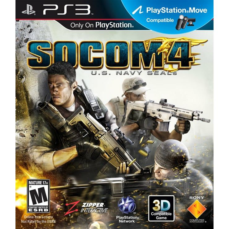 PS3 - SOCOM 4 US Navy Seals