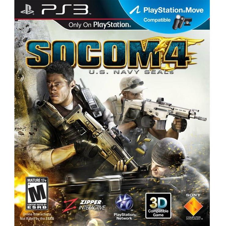 PS3 - SOCOM 4 US Navy Seals (Sealed)