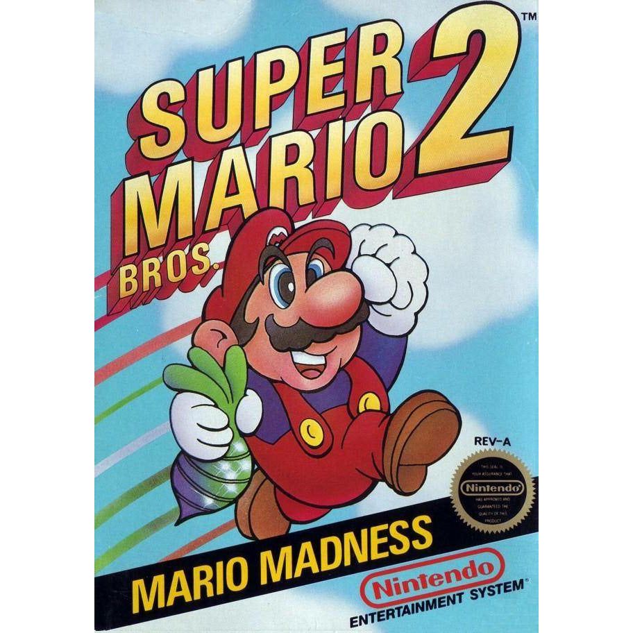 NES - Super Mario Bros 2 (complet en boîte)