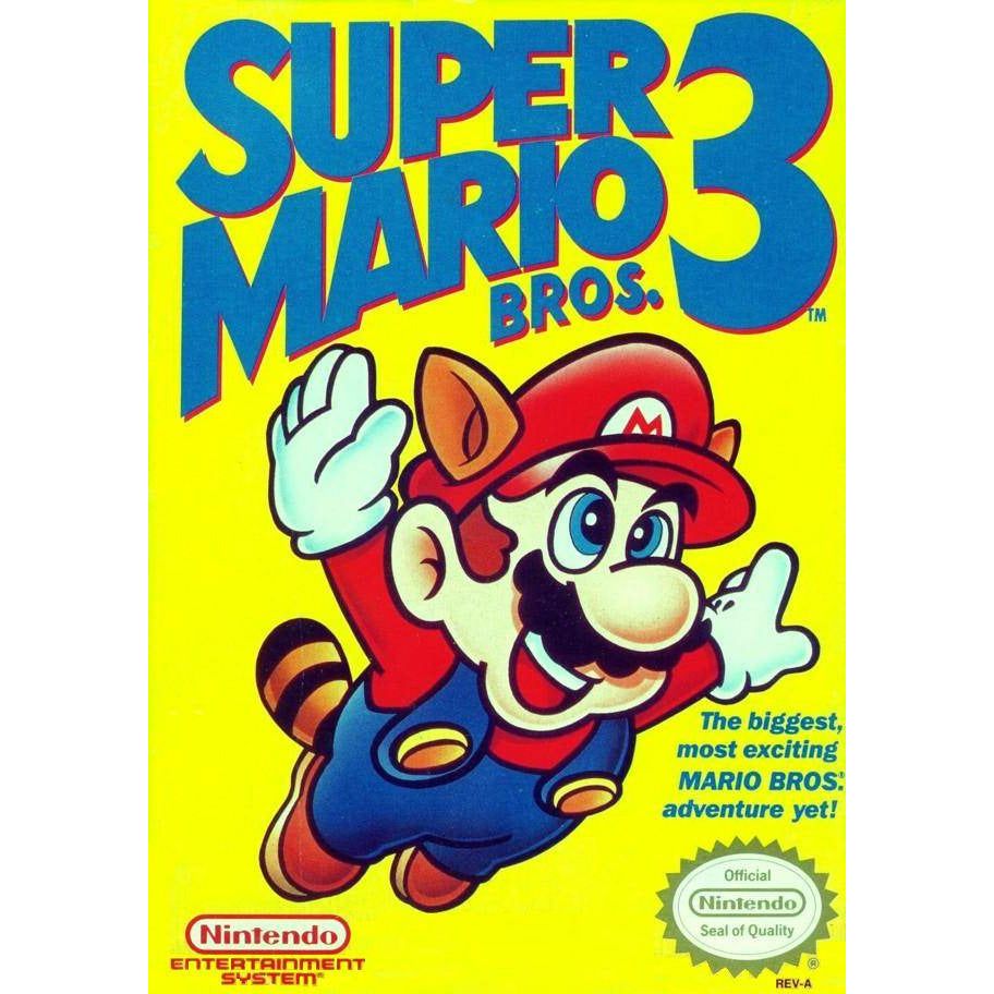 NES - Super Mario Bros 3 (Complet en boîte / Grade A- / Avec manuel)