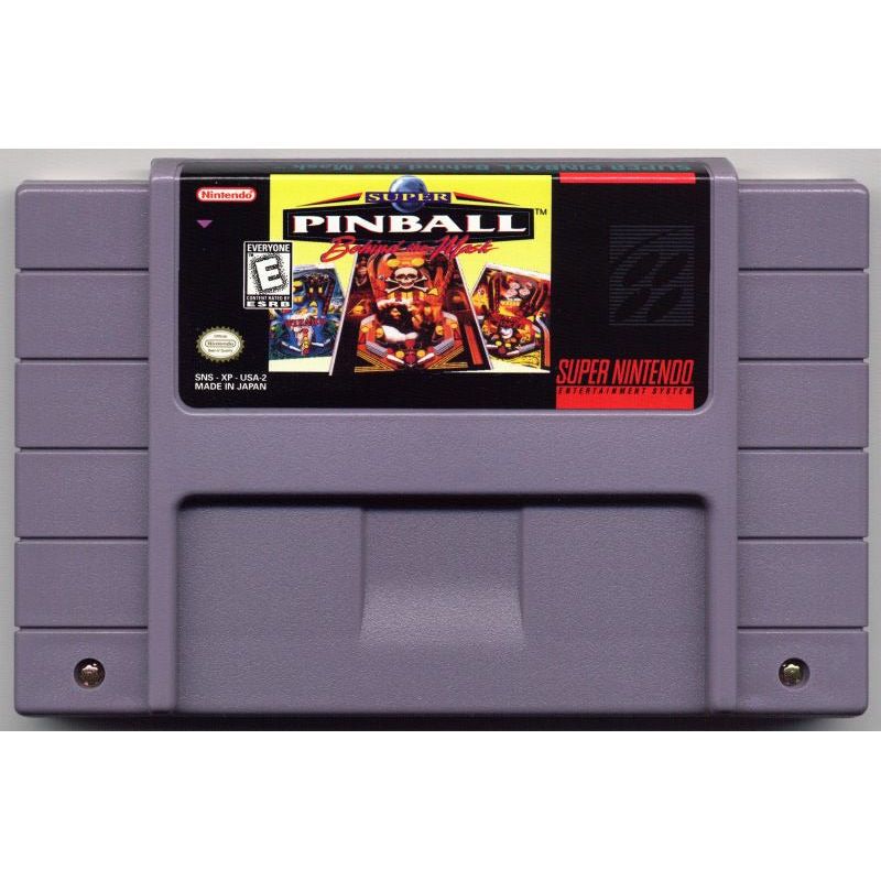 SNES - Super Pinball Behind the Mask (Cartridge Only)
