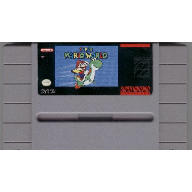 SNES - Super Mario World (cartouche uniquement)