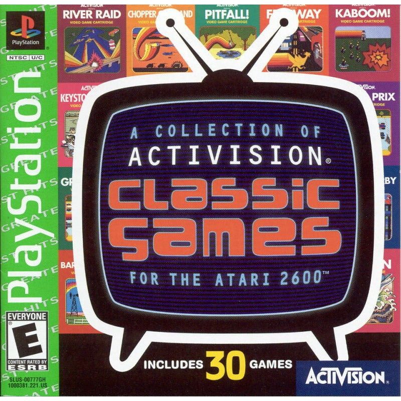 PS1 - A Collection of Activision Classic Games for the Atari 2600