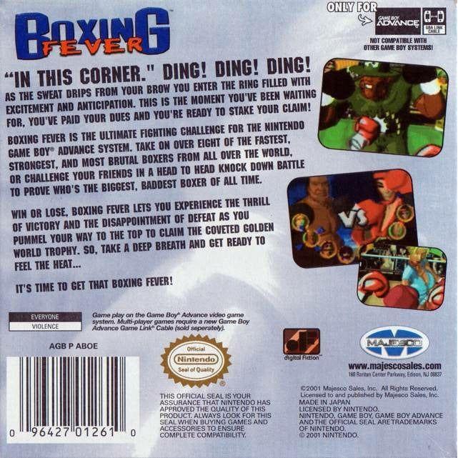 GBA - Boxing Fever