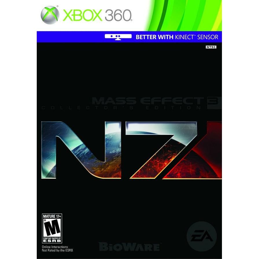 XBOX 360 - Édition Collector Mass Effect 3 (sans codes/patch)