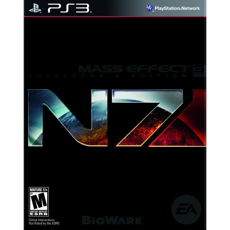 PS3 - Mass Effect 3 N7 Collector's Edition (No Codes)
