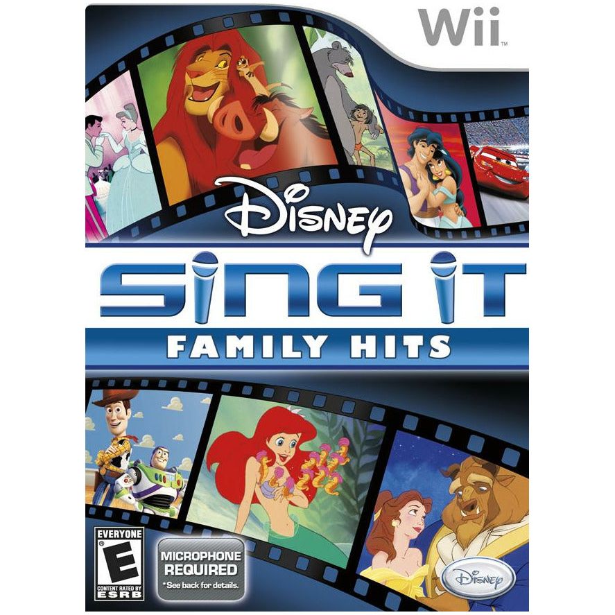 Wii - Disney Sing It Family Hits