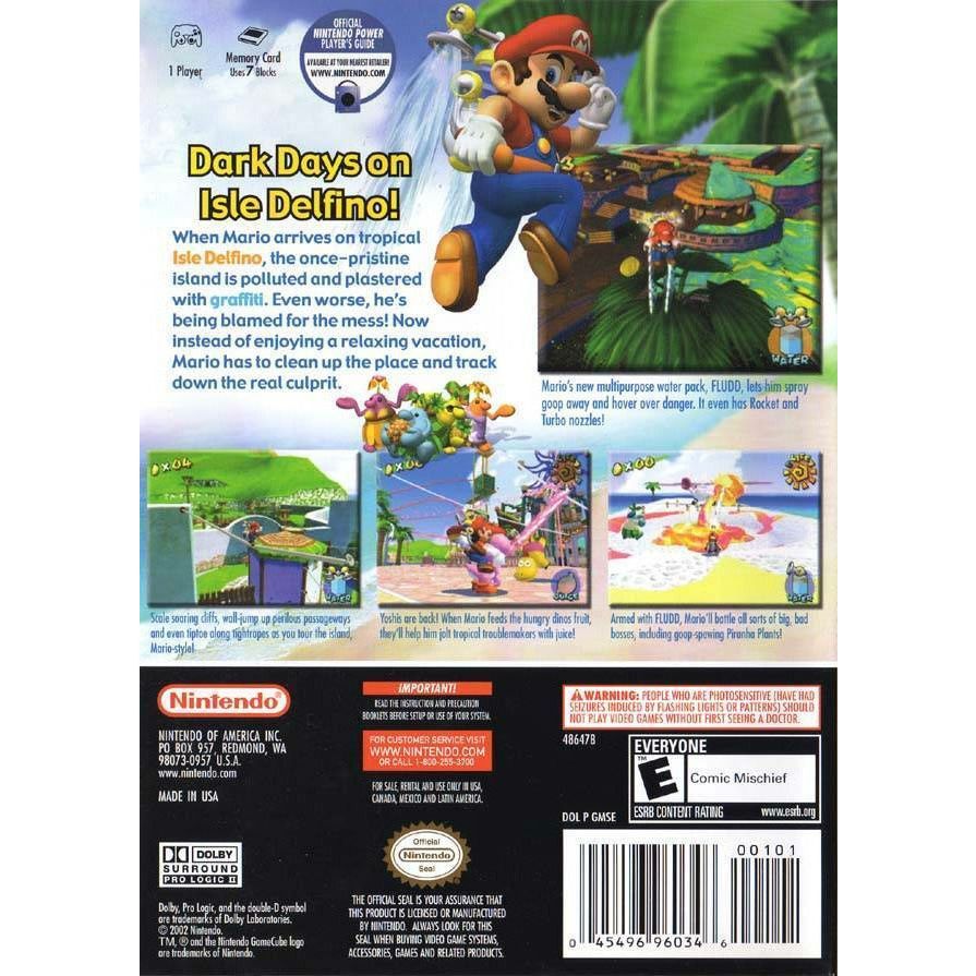 GameCube - Super Mario Soleil