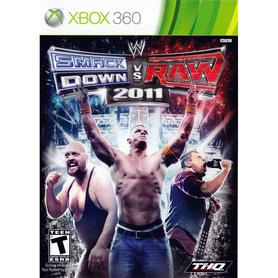 XBOX 360 - WWE Smackdown Vs Raw 2011