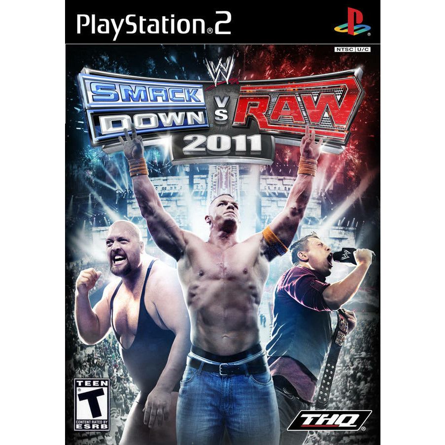 PS2 - WWE Smackdown Vs Raw 2011