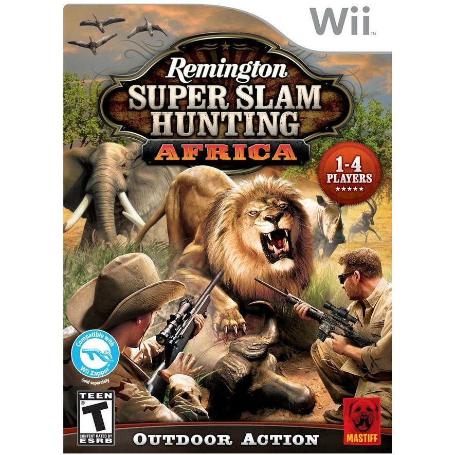 Wii - Remington Super Slam Hunting Afrique