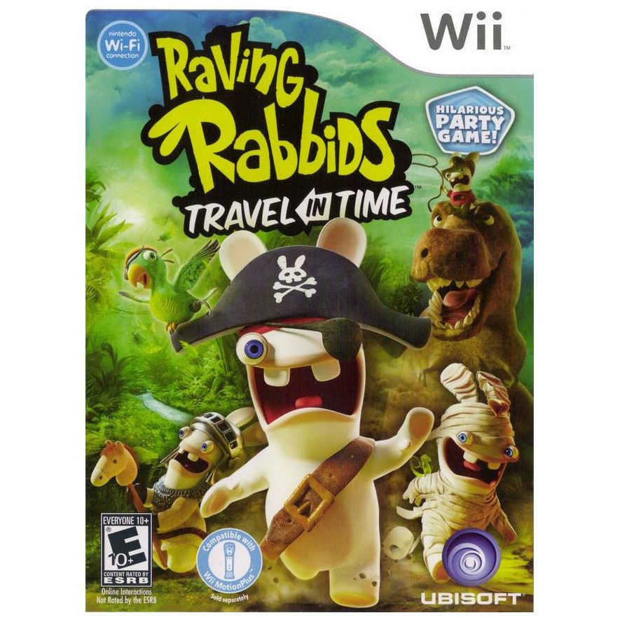 Wii - Les Lapins Crétins Voyagent dans le Temps