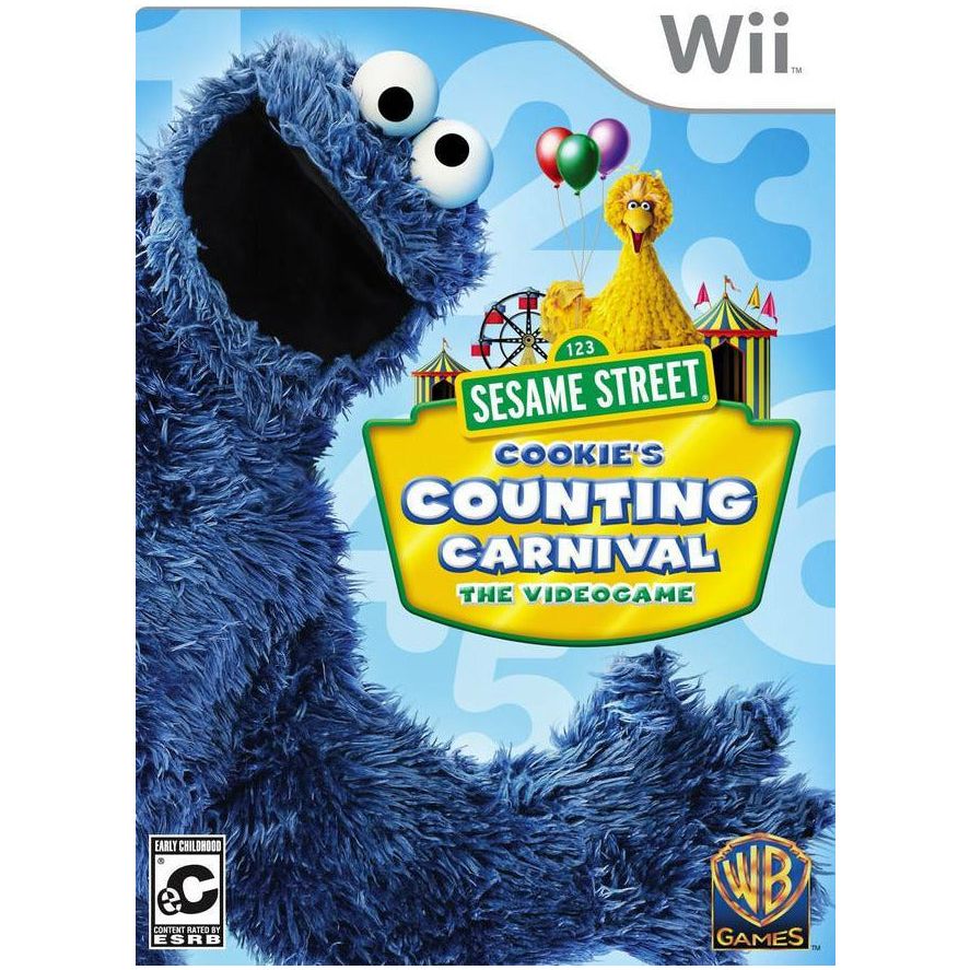 Wii - Le carnaval de comptage de Sesame Street Cookie (CIB)