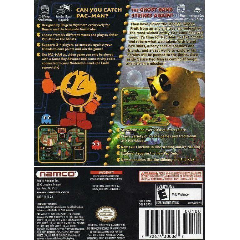 GameCube - Pac-Man vs Pac-Man World 2 (Player's Choice)