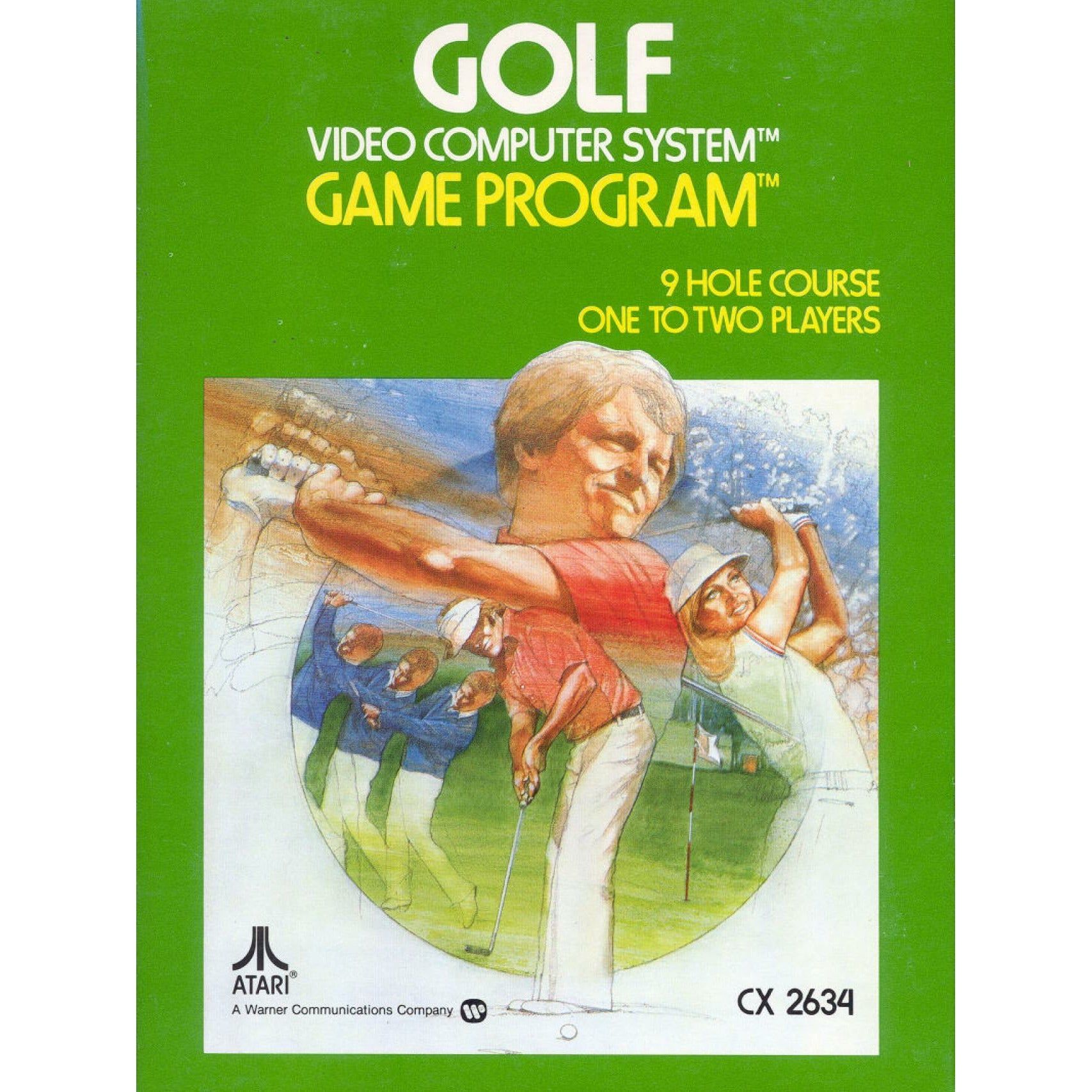 Atari 2600 - Golf (cartouche uniquement)