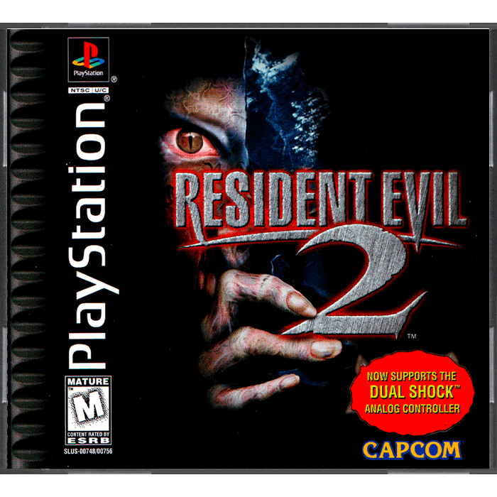 PS1 - Resident Evil 2 Dual Shock Version