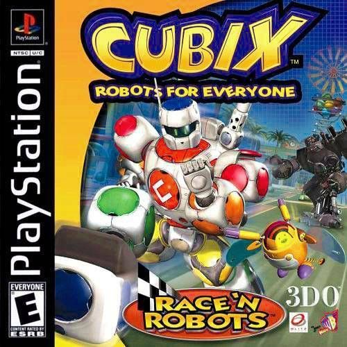 PS1 - Robots Cubix pour tous Race 'N Robots (scellé)
