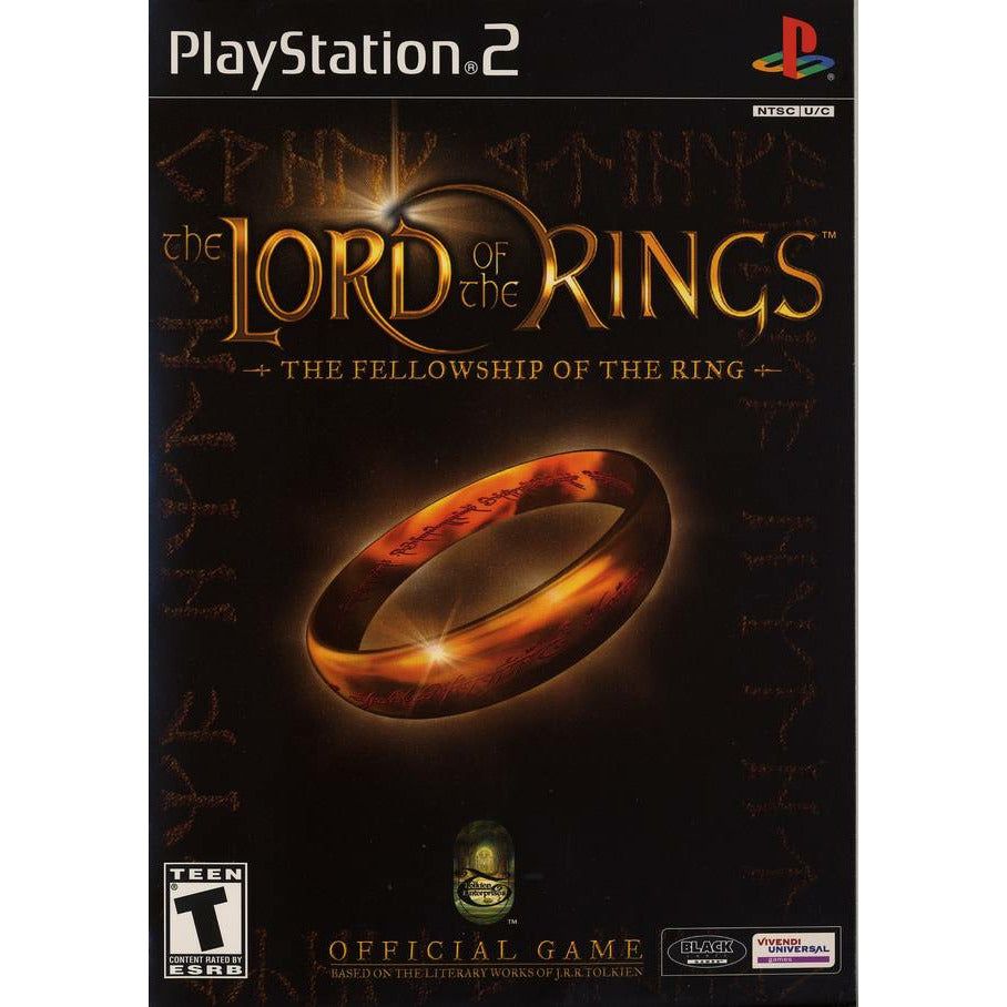 PS2 - The Lord of the Rings The Fellowship of the Ring