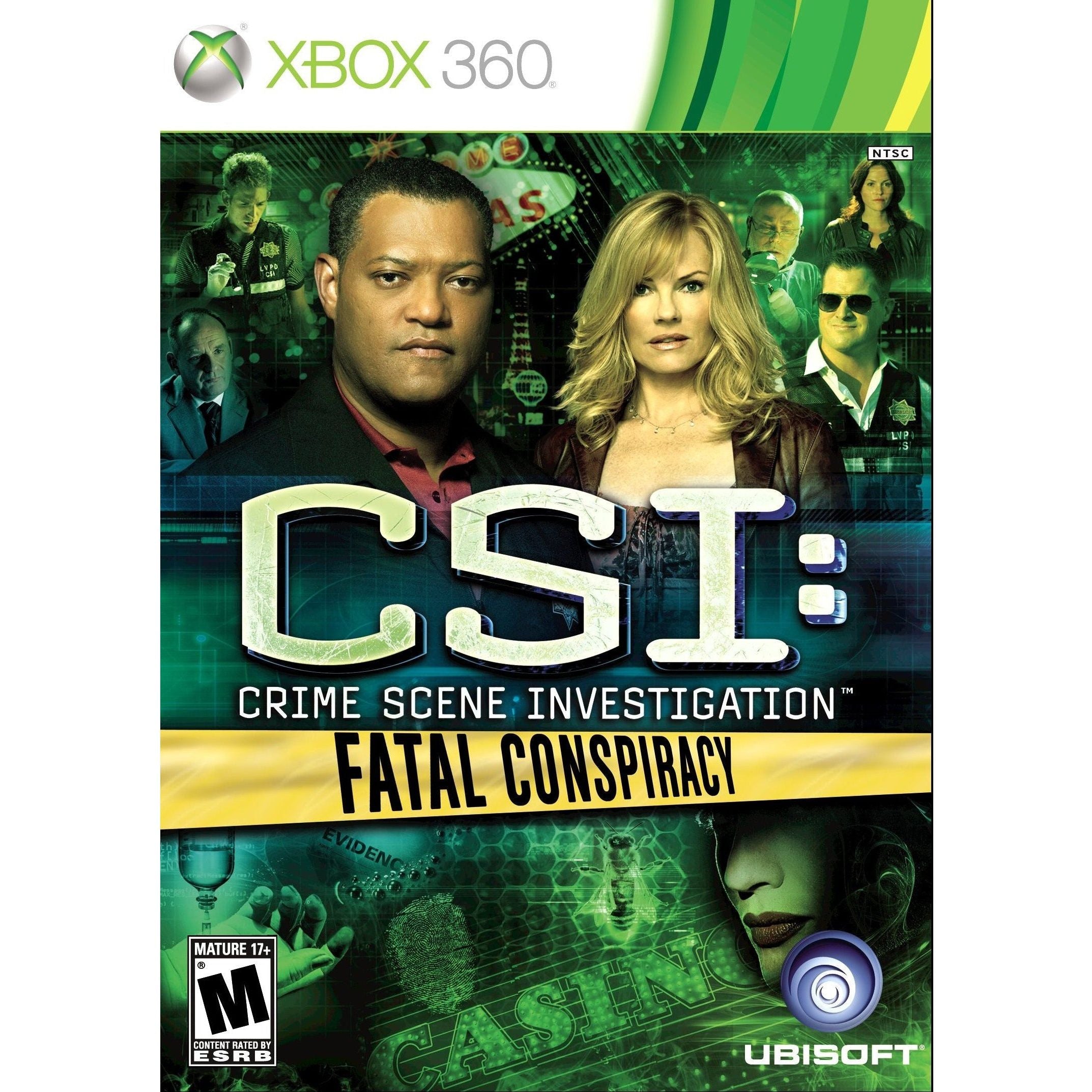 XBOX 360 - CSI Crime Scene Investigation Conspiration Fatale