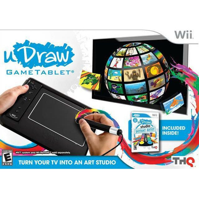 Wii - U Draw Studio avec tablette (dans la boîte)