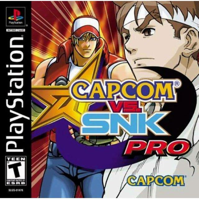 PS1 - Capcom vs SNK Pro