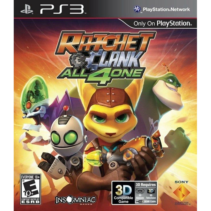 PS3 - Ratchet & Clank All 4 One