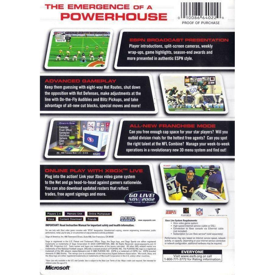 XBOX - NFL 2K3