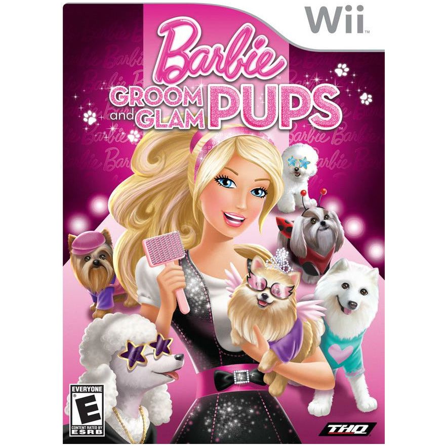 Wii - Barbie Groom et Glam Pups