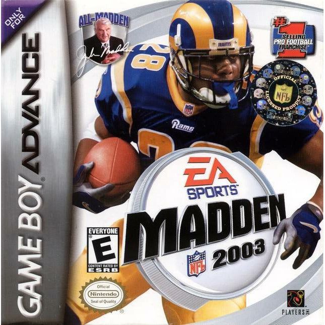 GBA - Madden NFL 2003 (Cartridge Only)