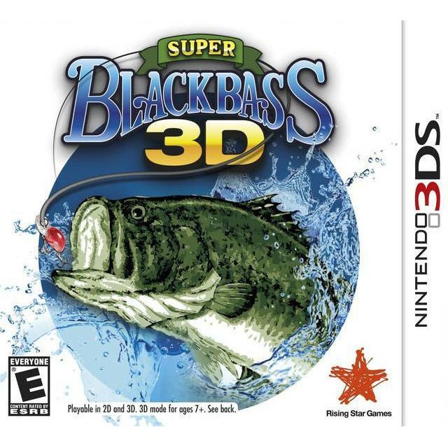 3DS - Super Black Bass 3D (In Case)