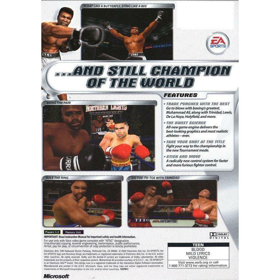 XBOX-Knockout Kings 2002
