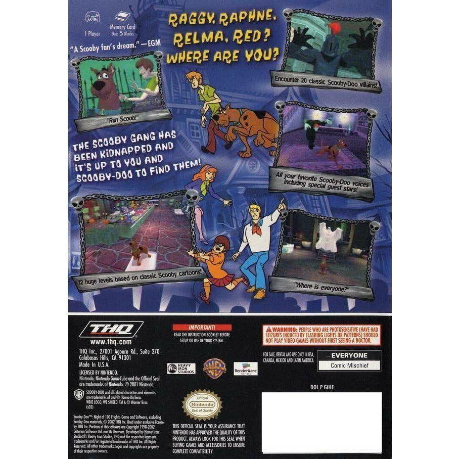 GameCube Scooby-Doo! Night of 100 Frights