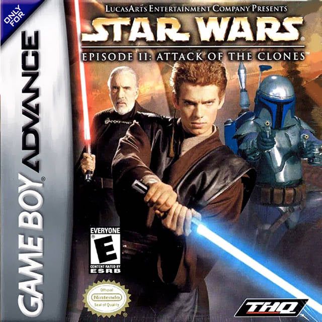 GBA - Star Wars Episode II Attack of the Clones (Complete in Box)
