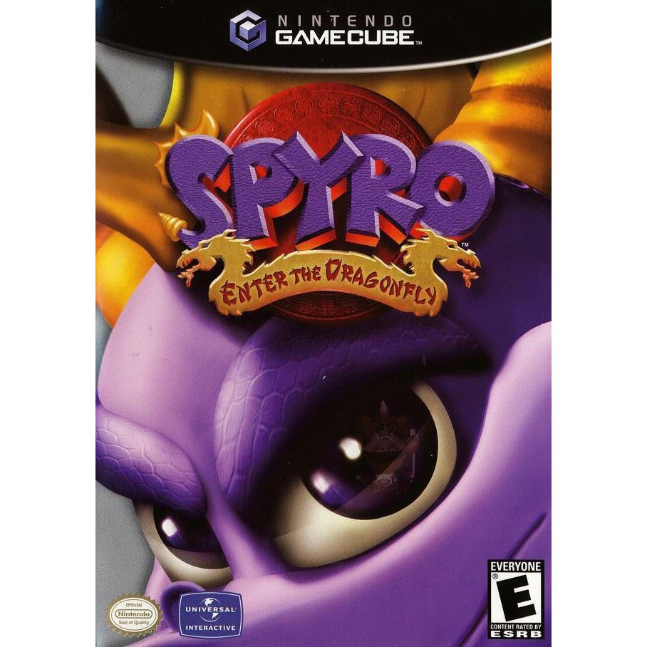 GameCube - Spyro entre dans la libellule