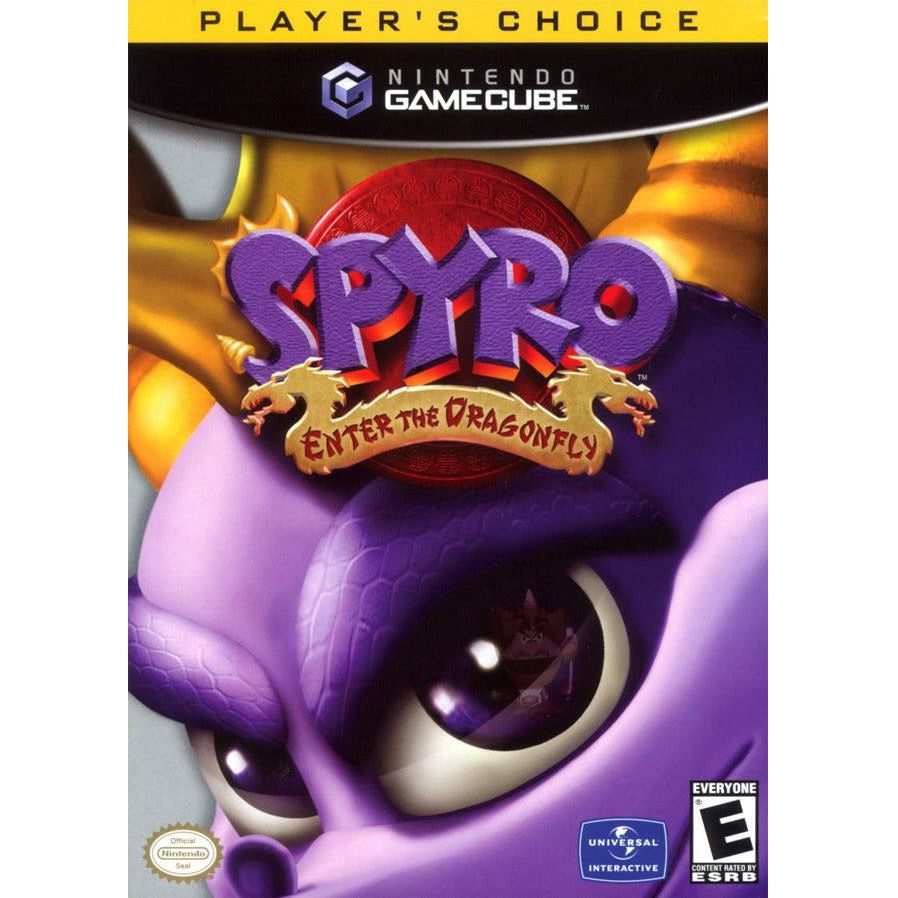GameCube - Spyro entre dans la libellule