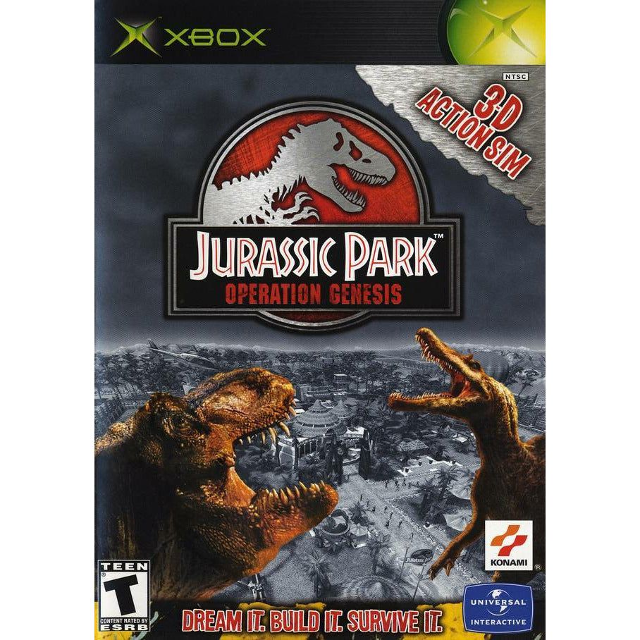 XBOX - Jurassic Park Opération Genèse