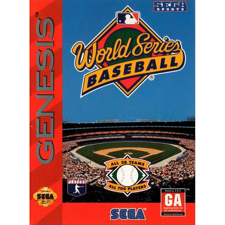 Genesis - World Series Baseball (In Case) (No Manual)