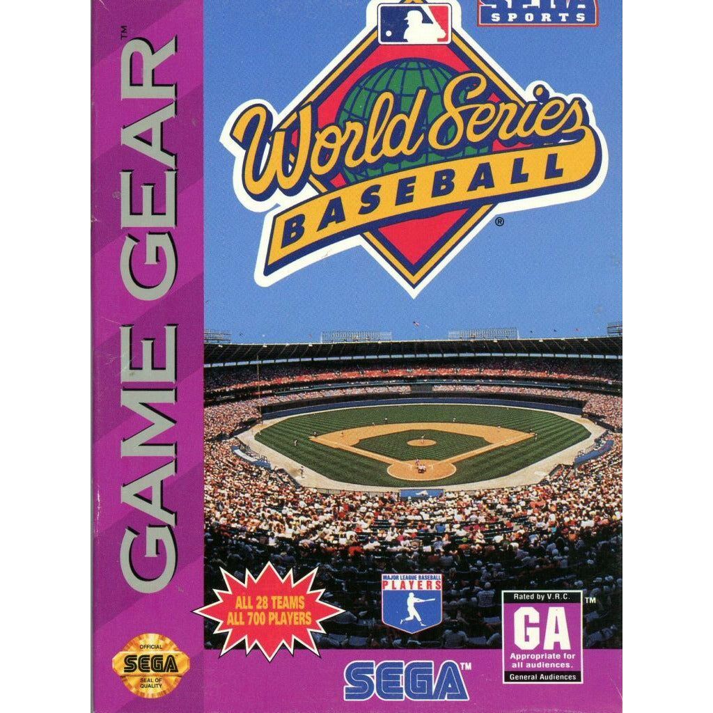 GameGear - World Series Baseball (cartouche uniquement)