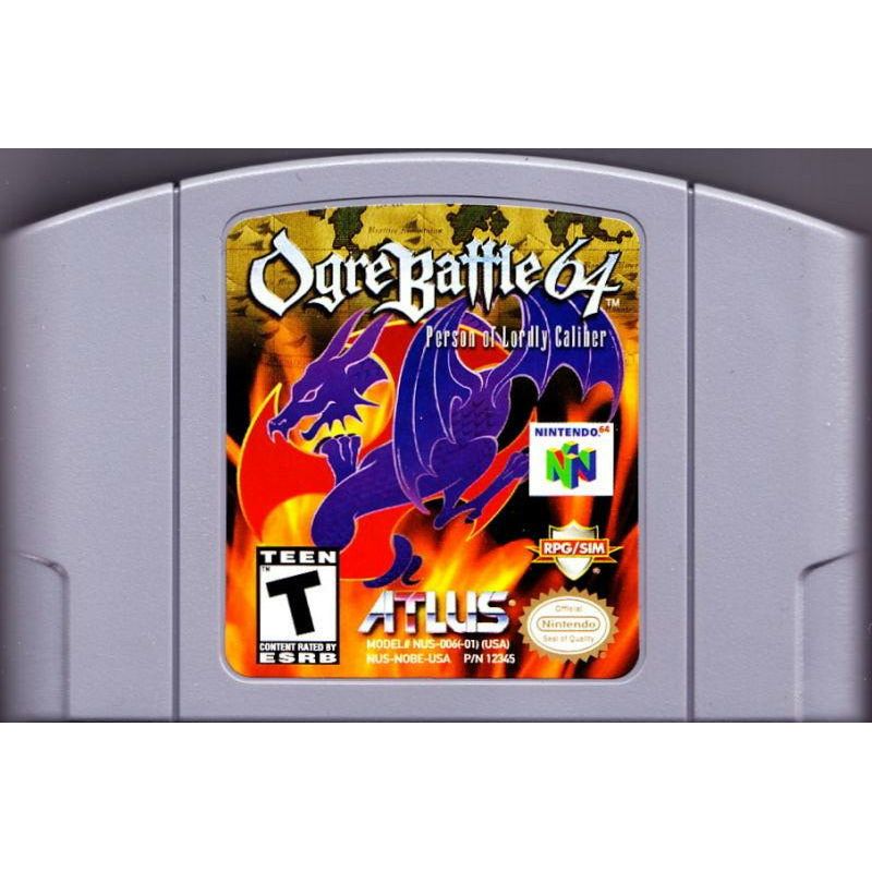 N64 - Ogre Battle 64 (Cartridge Only)