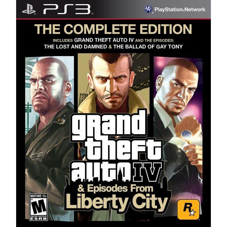 PS3 - Grand Theft Auto IV & Episodes from Liberty City Complete Edition