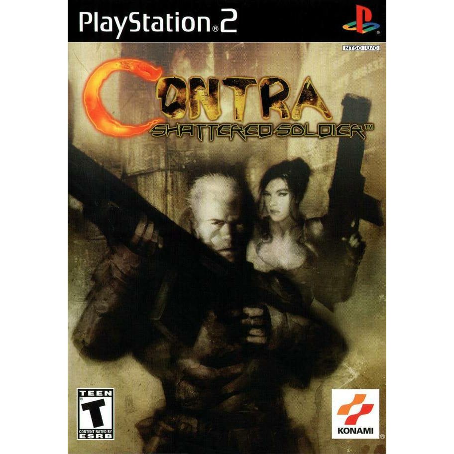 PS2 - Contra Shattered Soldat