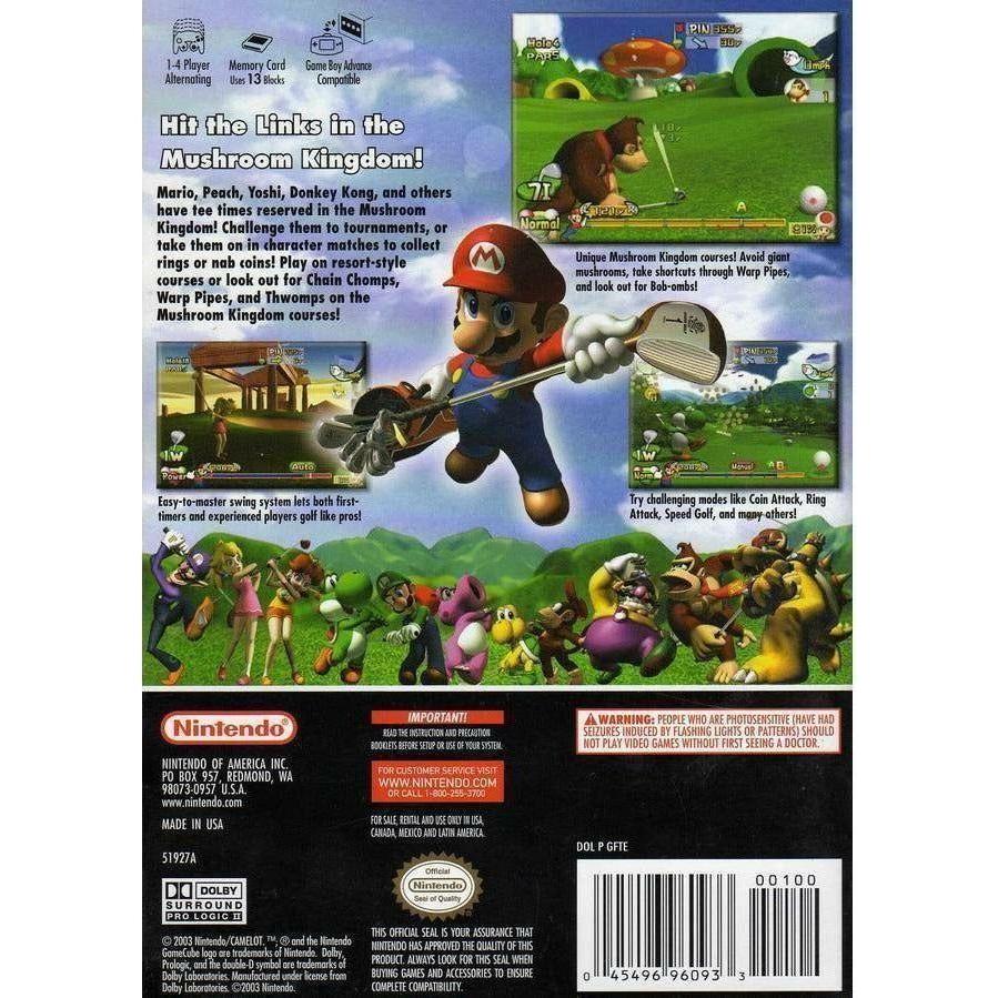 GameCube - Mario Golf Toadstool Tour