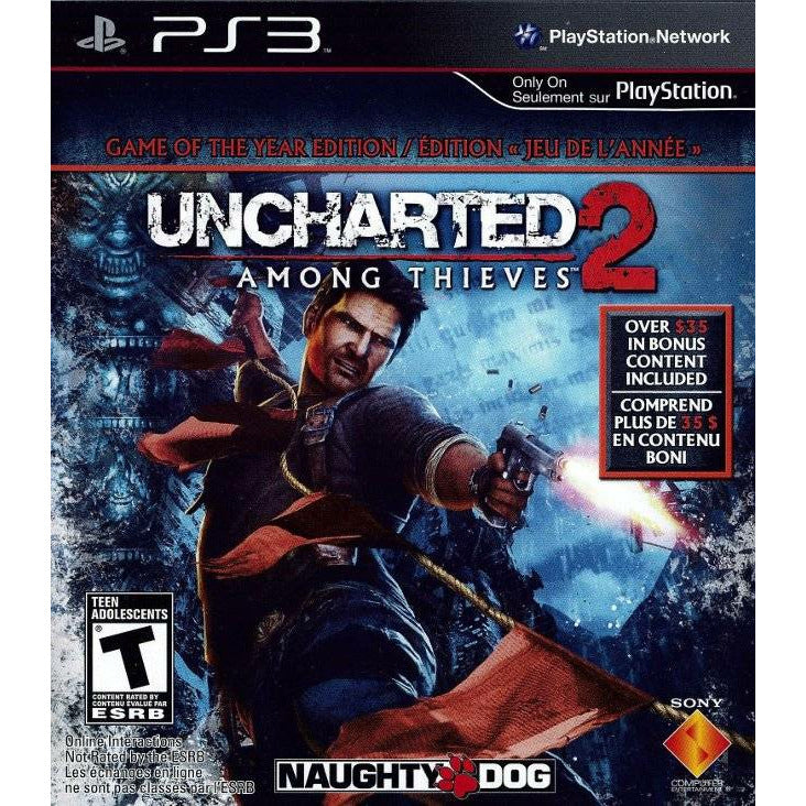 PS3 - Uncharted 2 Among Thieves (édition Jeu de l'année) (SCELLÉ)