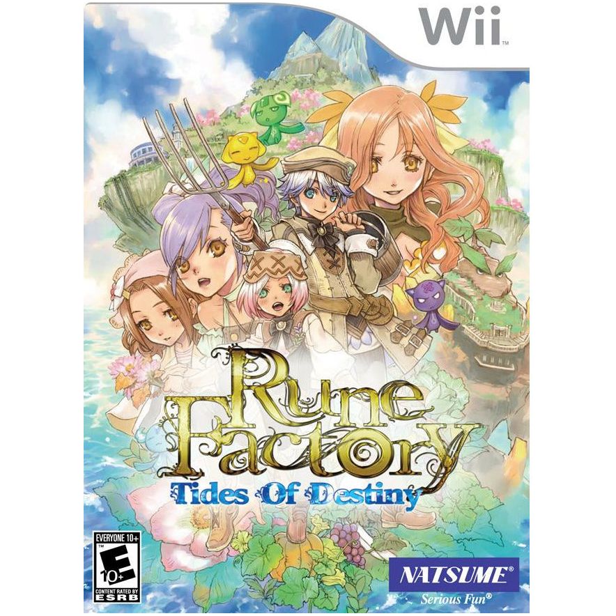 Wii - Rune Factory Les marées du destin
