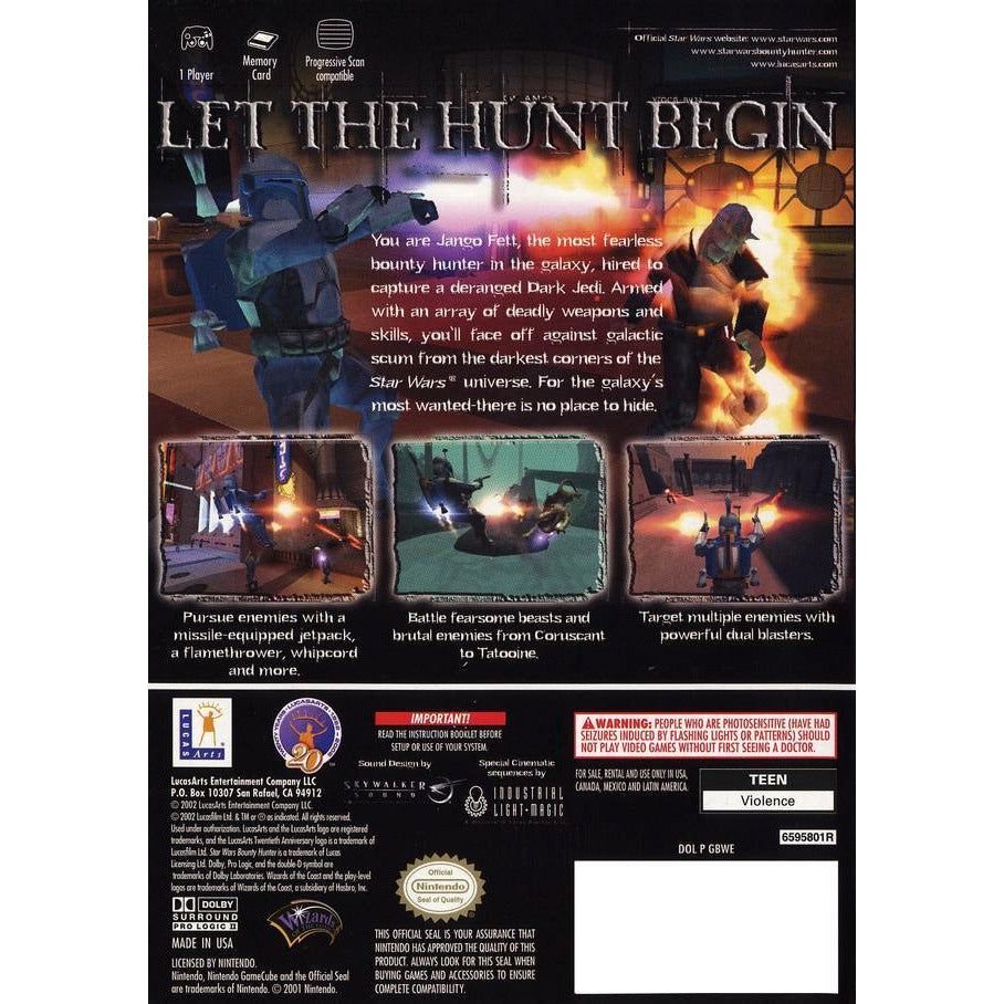 GameCube - Star Wars Bounty Hunter