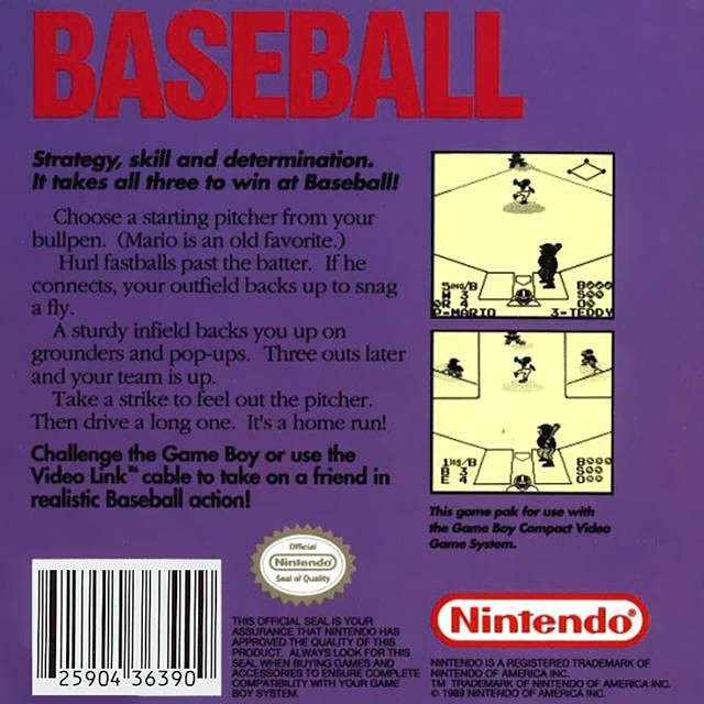 GB - Baseball (Cartridge Only)